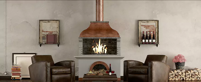 Thelin Hearth Products Providence Pellet Insert Fireplace Installation in Stephenville, TX