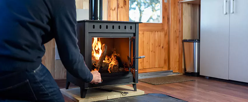 Open Hearth Wood Fireplace Installation in Stephenville, TX