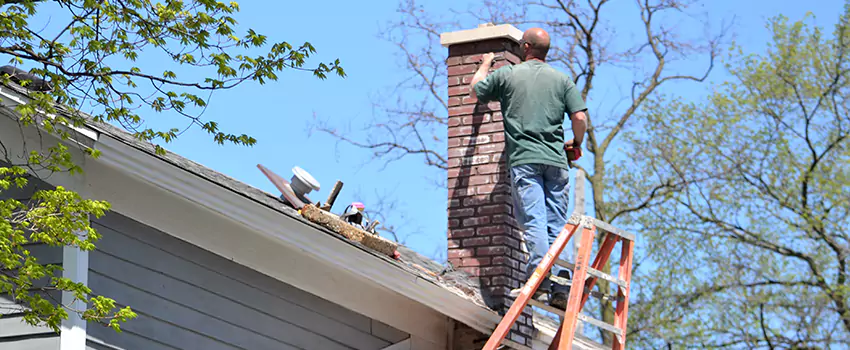 Vinyl and PVC Chimney Flashing Installation in Stephenville, TX